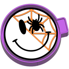 Spider web smiley