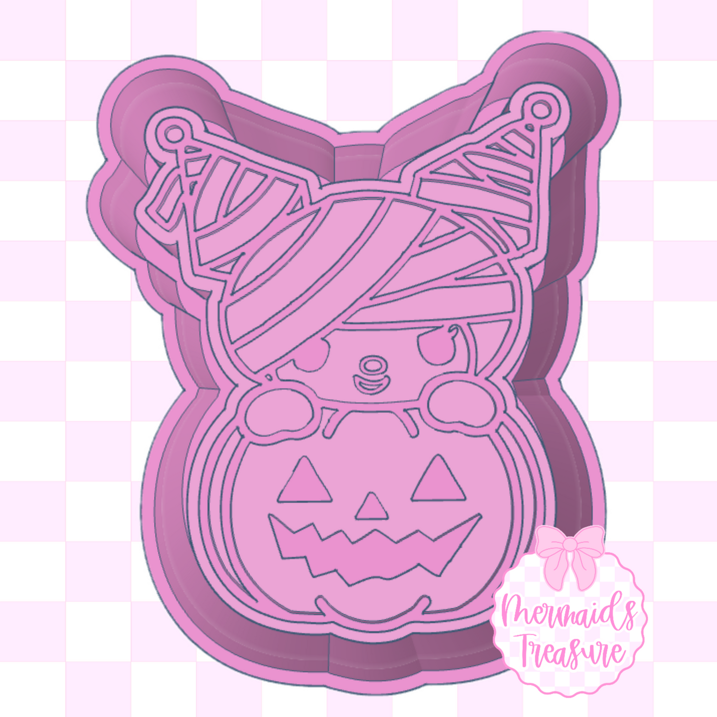 Kuromi mummy mold