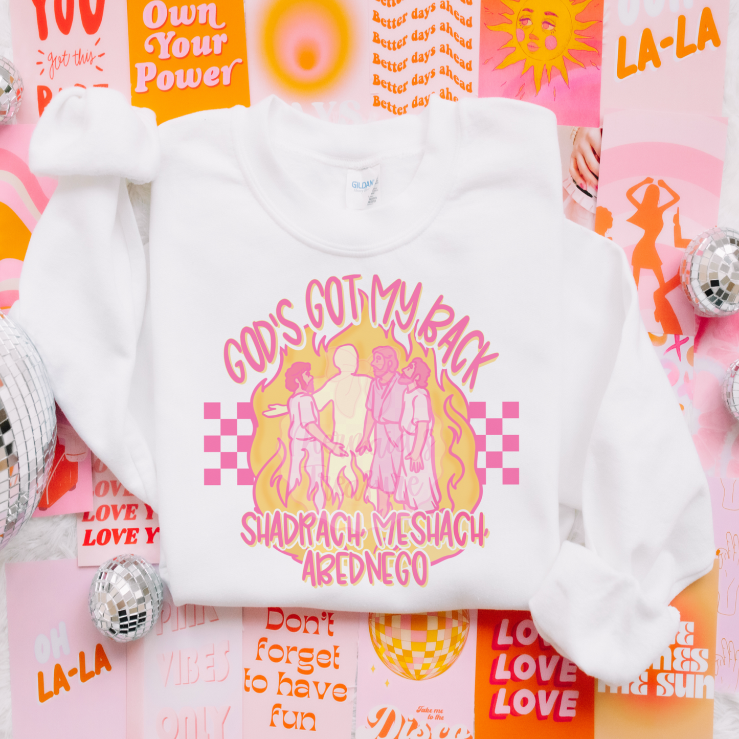 God’s got my back sweatshirt