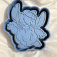 Stitch pumpkin mold