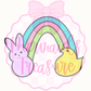 Peeps rainbow
