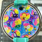 Lisa Frank inspired horror 40 oz topper